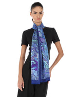 DOUBLE - SIDED LONG SCARF – MEXICAN GODDESSES - Pineda Covalin US