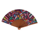 HAND FAN - ABSTRACT BUTTERFLY - Pineda Covalin US