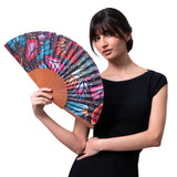 HAND FAN - EMBROIDERED BUTTERFLY - Pineda Covalin US