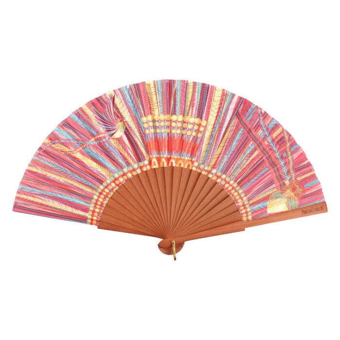 HAND FAN - PLUMAGE ART - Pineda Covalin US