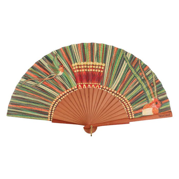 HAND FAN - PLUMAGE ART - Pineda Covalin US