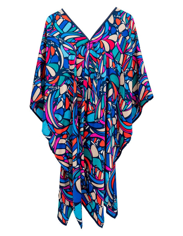 JACQUARD SILK HUIPIL - ABSTRACT BUTTERFLY - Pineda Covalin US