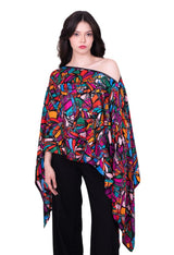 JACQUARD SILK HUIPIL - BUTTERFLY FLIGHT - Pineda Covalin US