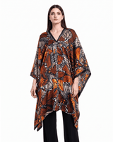 JACQUARD SILK HUIPIL - MONARCH BUTTERFLY - Pineda Covalin US