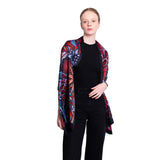 JACQUARD SILK SHAWL - CACTIS SANCTUARY - Pineda Covalin US
