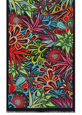 JACQUARD SILK SHAWL - CACTIS SANCTUARY - Pineda Covalin US