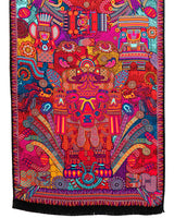 Pineda Covalin US Mexican Goddesses jacquard silk shawl