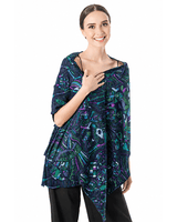 JACQUARD SILK SHAWL - TRIP TO MICTLAN - Pineda Covalin US