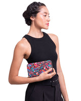 LARGE SAFFIANO WALLET - BUTTERFLY FLIGHT - Pineda Covalin US