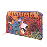 LARGE SAFFIANO WALLET - MACAW - Pineda Covalin US