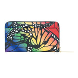 LARGE SAFFIANO WALLET – MACRO BUTTERFLY PRIDE - Pineda Covalin US