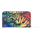 LARGE SAFFIANO WALLET – MACRO BUTTERFLY PRIDE - Pineda Covalin US
