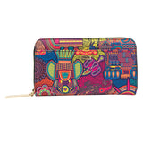 LARGE SAFFIANO WALLET - MEXICAN GODDESSES - Pineda Covalin US