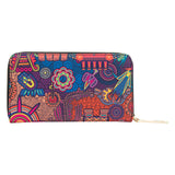 LARGE SAFFIANO WALLET - MEXICAN GODDESSES - Pineda Covalin US