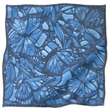 LARGE SILK SCARF - BUTTERFLY FLIGHT - Pineda Covalin US