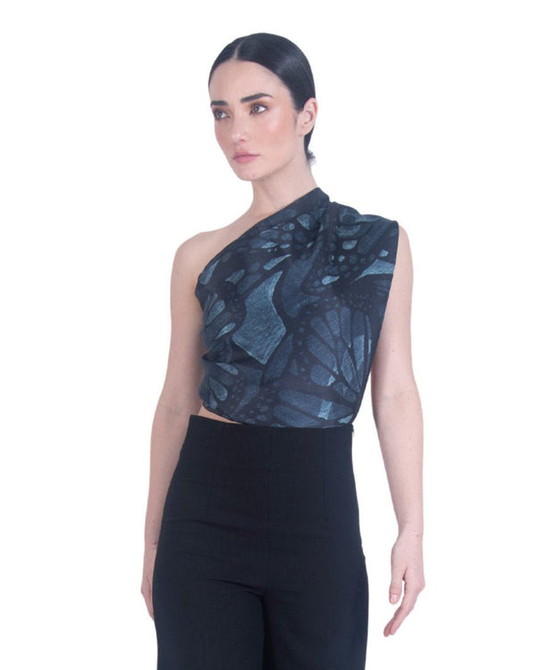 LARGE SILK SCARF - BUTTERFLY FLIGHT - Pineda Covalin US