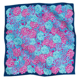 LARGE SILK SCARF - CEMPASUCHIL - Pineda Covalin US