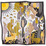LARGE SILK SCARF - DESERT STORIES - Pineda Covalin US