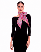 LARGE SILK SCARF - DRAGONFLY - Pineda Covalin US