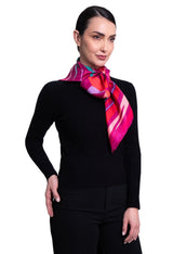 LARGE SILK SCARF - EPHEMERAL ART - Pineda Covalin US