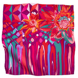 LARGE SILK SCARF - EPHEMERAL ART - Pineda Covalin US