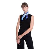 LARGE SILK SCARF - FLORIDA BEACHES - Pineda Covalin US