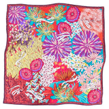 LARGE SILK SCARF - HERBALIST FLOWERS - Pineda Covalin US