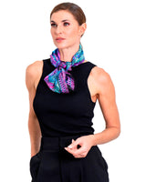 LARGE SILK SCARF - MEXICAN GODDESSES - Pineda Covalin US