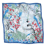 LARGE SILK SCARF - MEXICAN MAGPIE - Pineda Covalin US