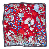 LARGE SILK SCARF - MEXICAN MAGPIE - Pineda Covalin US