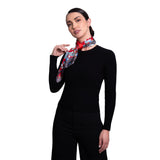 LARGE SILK SCARF - MEXICAN MAGPIE - Pineda Covalin US