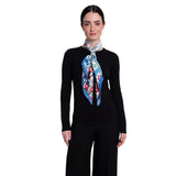 LARGE SILK SCARF - MEXICAN MAGPIE - Pineda Covalin US