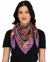 LARGE SILK SCARF - MEXICAN TOYS - Pineda Covalin US