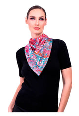 LARGE SILK SCARF - PUCC ROUTE - Pineda Covalin US