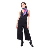 LARGE SILK SCARF - SMILING FACES - Pineda Covalin US