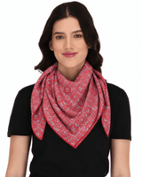 LARGE SILK SCARF - TENOCHTITLAN - Pineda Covalin US
