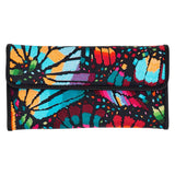 LARGE WALLET - BUTTERFLY EMBROIDERY - Pineda Covalin US