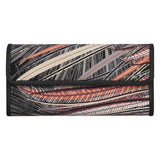 LARGE WALLET – PLUMARIA ART - Pineda Covalin US
