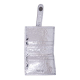 LEATHER CARD HOLDER - MEENT ENGRAVED BUTTERFLY - Pineda Covalin US