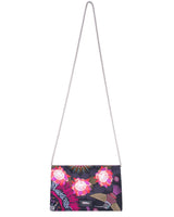 LEATHER CLUTCH WITH REMOVABLE CHAIN - HUMMINGBIRD - Pineda Covalin US