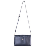 LEATHER CROSSBODY BAG - ENGRAVED BUTTERFLY KALAN - Pineda Covalin US