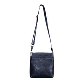 LEATHER MESSENGER BAG - EMBROIDERED BUTTERFLY - Pineda Covalin US