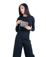 MEDIUM SAFFIANO WALLET - CACTI SANCTUARY - Pineda Covalin US