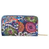 MEDIUM SAFFIANO WALLET - HERBALIST FLOWERS - Pineda Covalin US