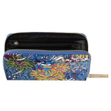 MEDIUM SAFFIANO WALLET - HERBALIST FLOWERS - Pineda Covalin US