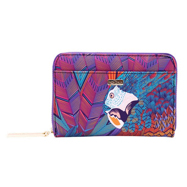 MEDIUM SAFFIANO WALLET - MACAW - Pineda Covalin US