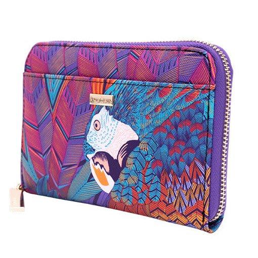 MEDIUM SAFFIANO WALLET - MACAW - Pineda Covalin US