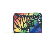 MEDIUM SAFFIANO WALLET – MACRO BUTTERFLY PRIDE - Pineda Covalin US