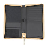 PASSPORT HOLDER - ENGRAVED GOLDEN BUTTERFLY - Pineda Covalin US