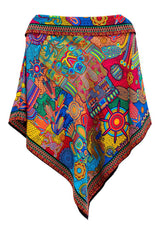 PONCHO - MEXICAN GODDESSES - Pineda Covalin US